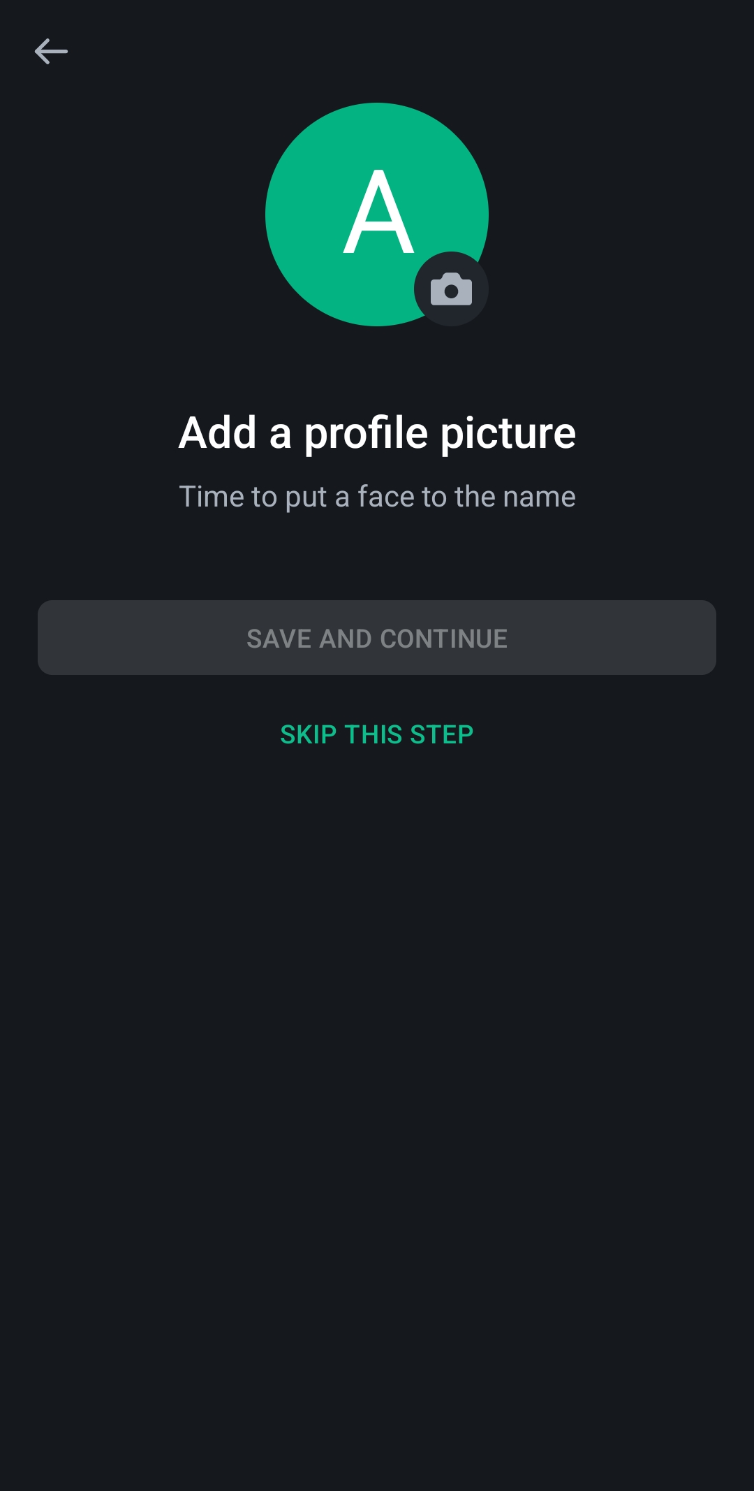 تصویر وارد کردن تصویر پروفایل