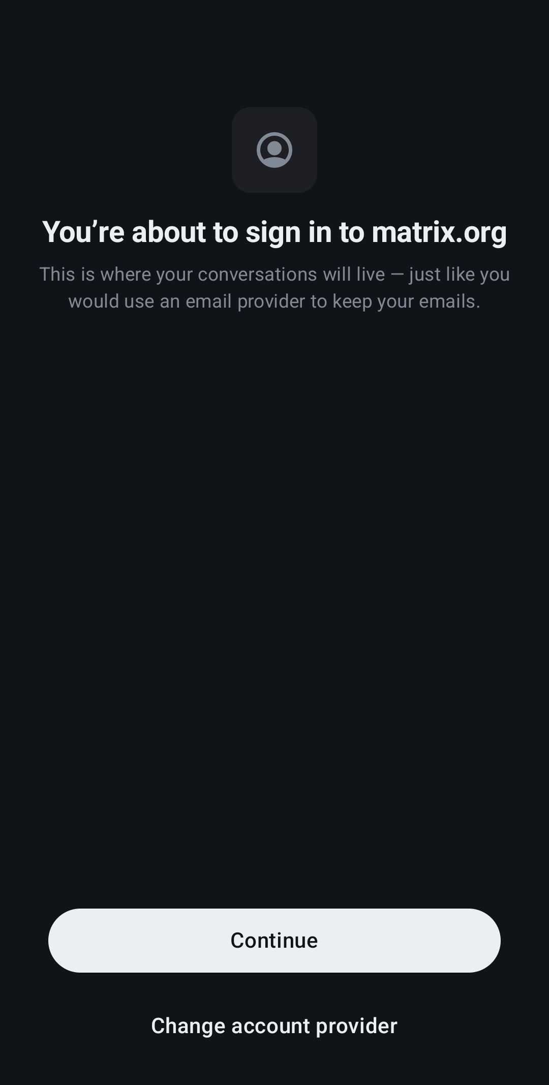 تصویر ورود Element X